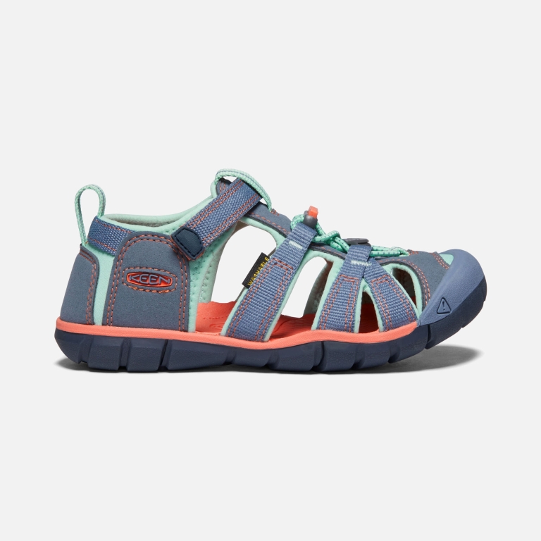 Keen Seacamp II CNX Sandals - Kids' Grey Sandals